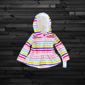 Carters Toddler Colorful Fury Hoodie 2T
